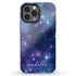 Galaxy Space Personalized Name iPhone Case